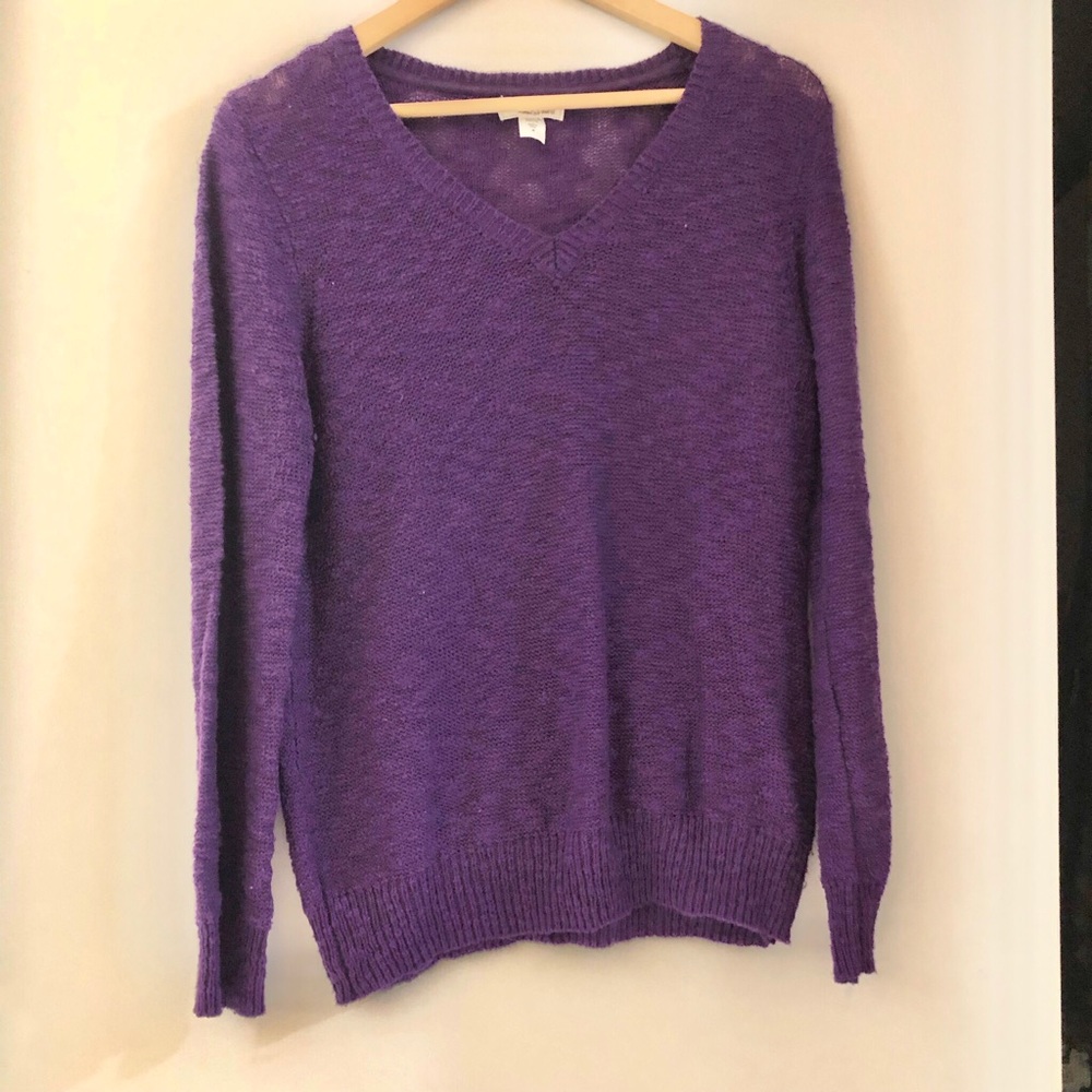 Route 66 | Purple Crew Neck Sweater Medium